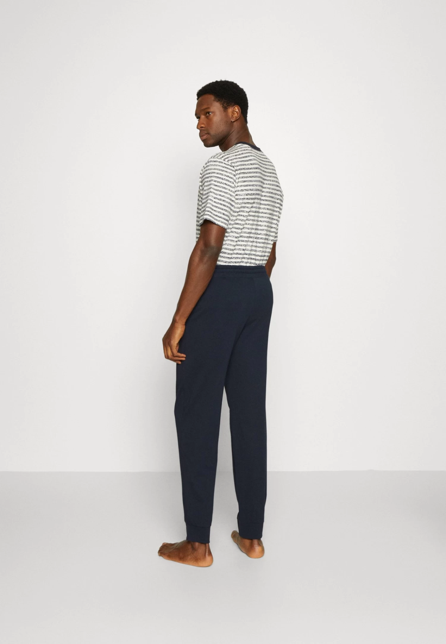 Pier One 2 PackPantaloni Del PigiamaDark Blue/Mottled Light Grey Uomo Per La Notte PI982L00I-K16 - immagine 4