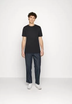 Pier One 5 PackT-Shirt BasicWhite/Off-White/Light Grey/Beige/Black Uomo T-shirt E Polo PI922O0GY-A14