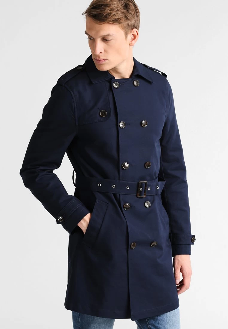 Pier One Trench - Dark Blue