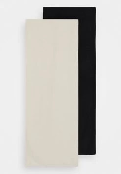 Pier One Set UnisexSciarpaBlack/Off-White Donna Sciarpe PI954G01O-Q11