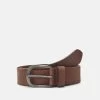 Pier One Leather Unisex - Cintura -Dark Brown
