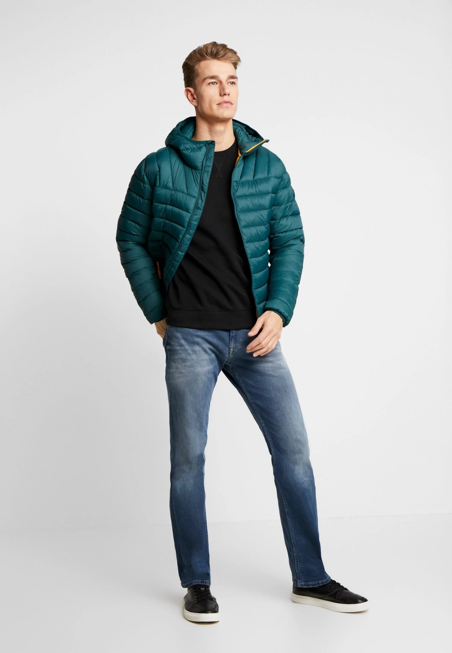 Pier One Birdie Embro C-NeckFelpaBlack Uomo Maglieria E Felpe PI922S01N-Q11 - immagine 2