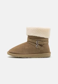 Pier One Leather - Stivaletti - Taupe