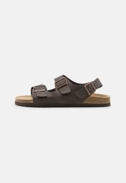 Pier One Unisex - Sandali - Dark Brown