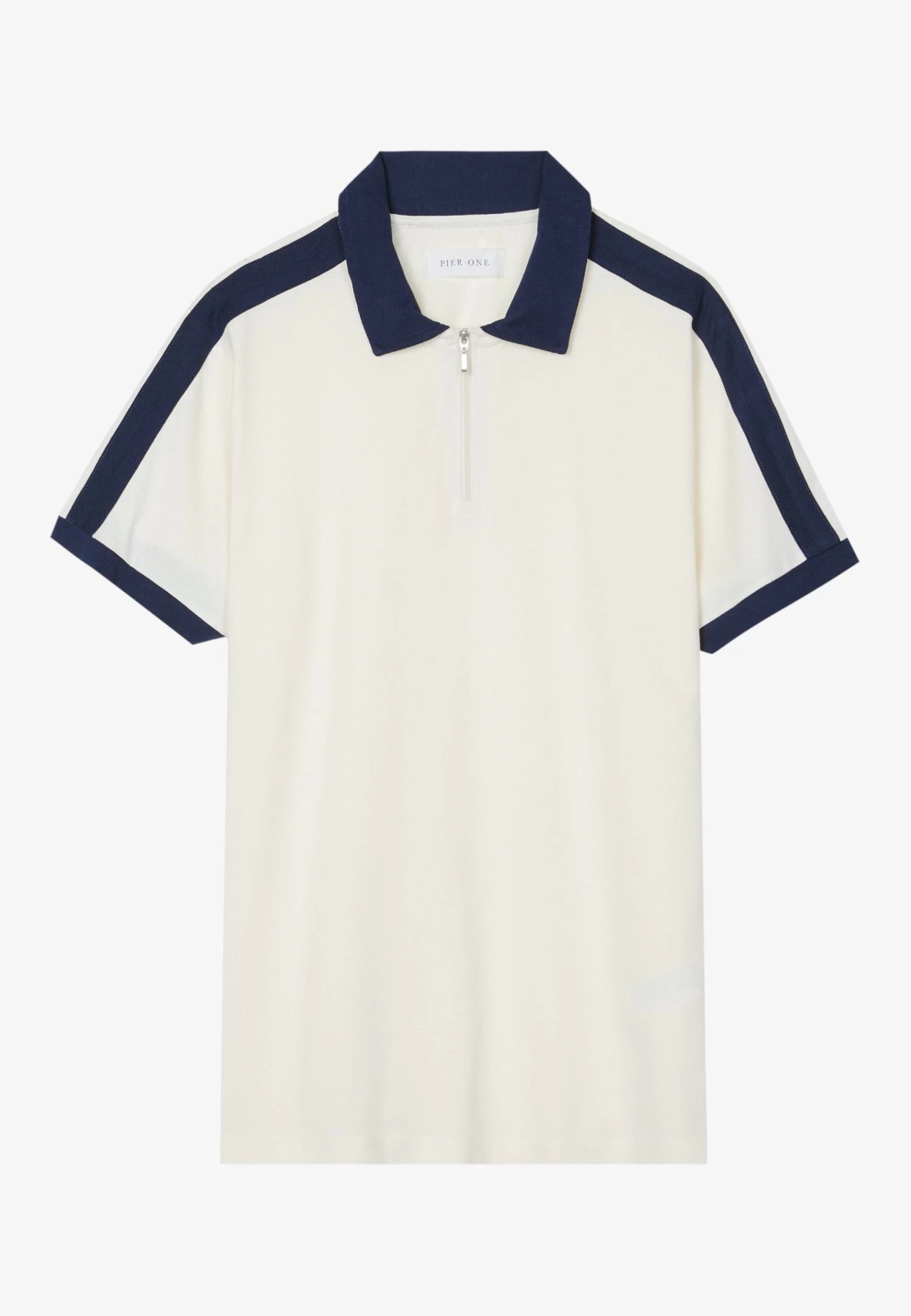 Pier One PoloOff-White Uomo T-shirt E Polo PI922P08B-A11 - immagine 5