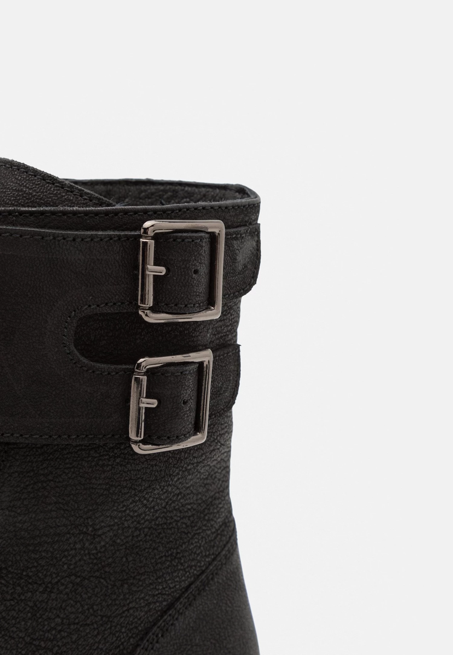 Pier One LeatherStivaletti StringatiBlack Uomo Stivaletti/Stivali PI912K0C0-Q11 - immagine 6