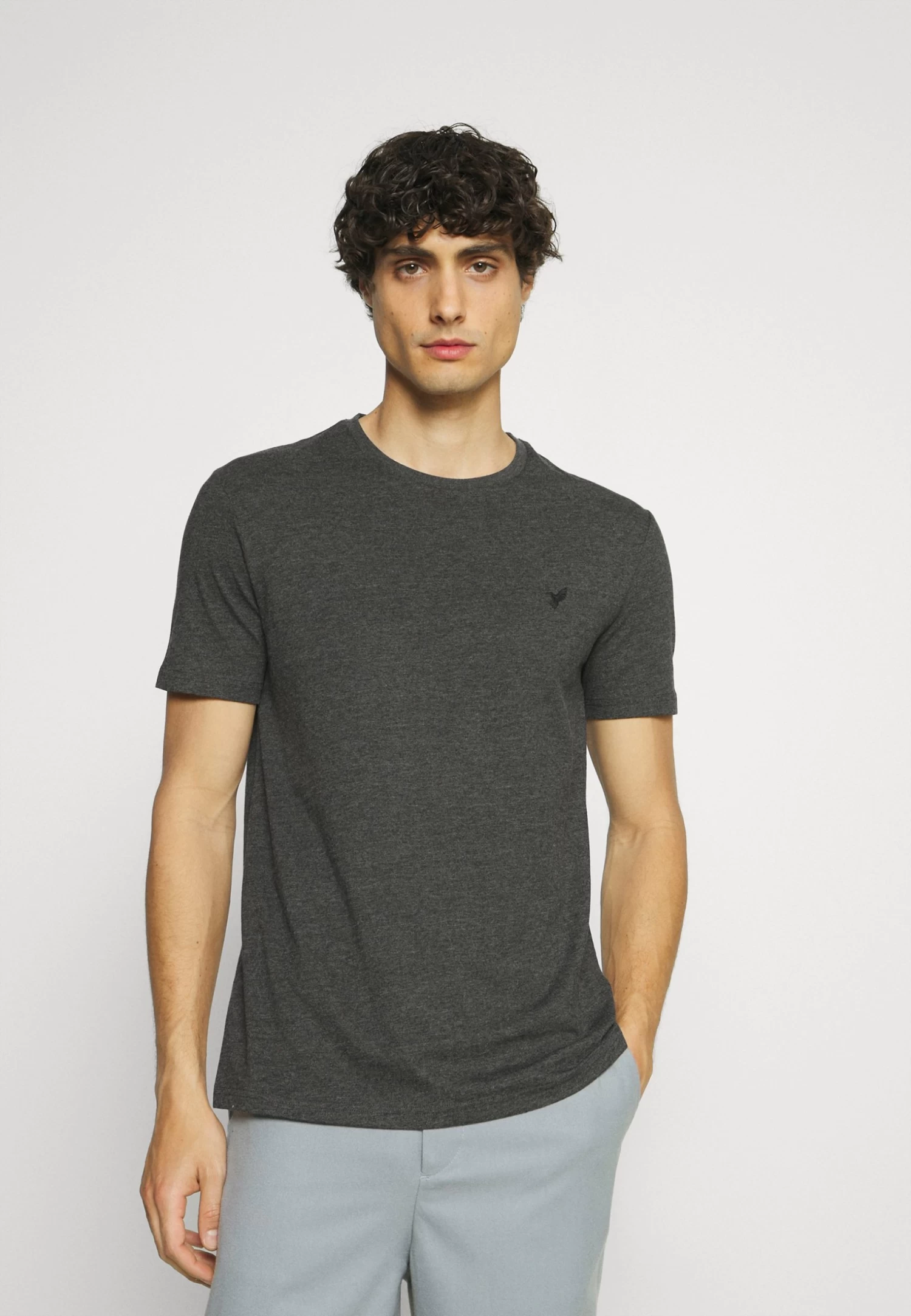 Pier One 5 PackT-Shirt BasicDark Grey/Dark Blue/Olive Uomo T-shirt E Polo PI922O0TV-C12 - immagine 5
