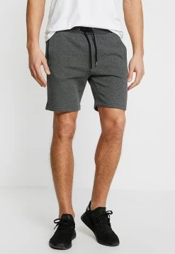 Pier One Pantaloni Sportivi - Mottled Dark Grey