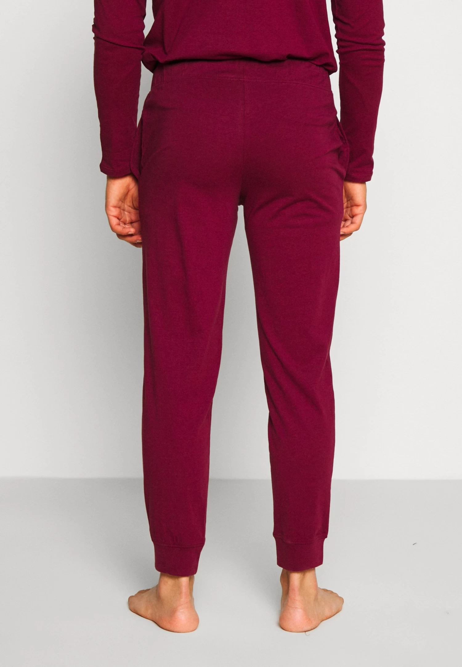 Pier One 2 PackPantaloni Del PigiamaDark Blue/Bordeaux Uomo Per La Notte PI982L00I-K11 - immagine 3