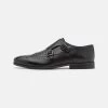 Pier One LeatherMocassini ElegantiBlack Uomo Scarpe Basse PI912C088-Q12