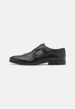 Pier One LeatherMocassini ElegantiBlack Uomo Scarpe Basse PI912C088-Q12