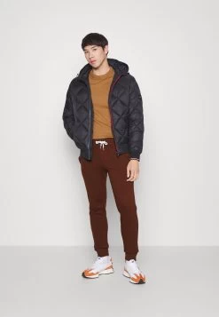 Pier One 2 PackPantaloni SportiviDark Brown/Black Uomo Pantaloni Sportivi E Joggers PI922E03K-O11