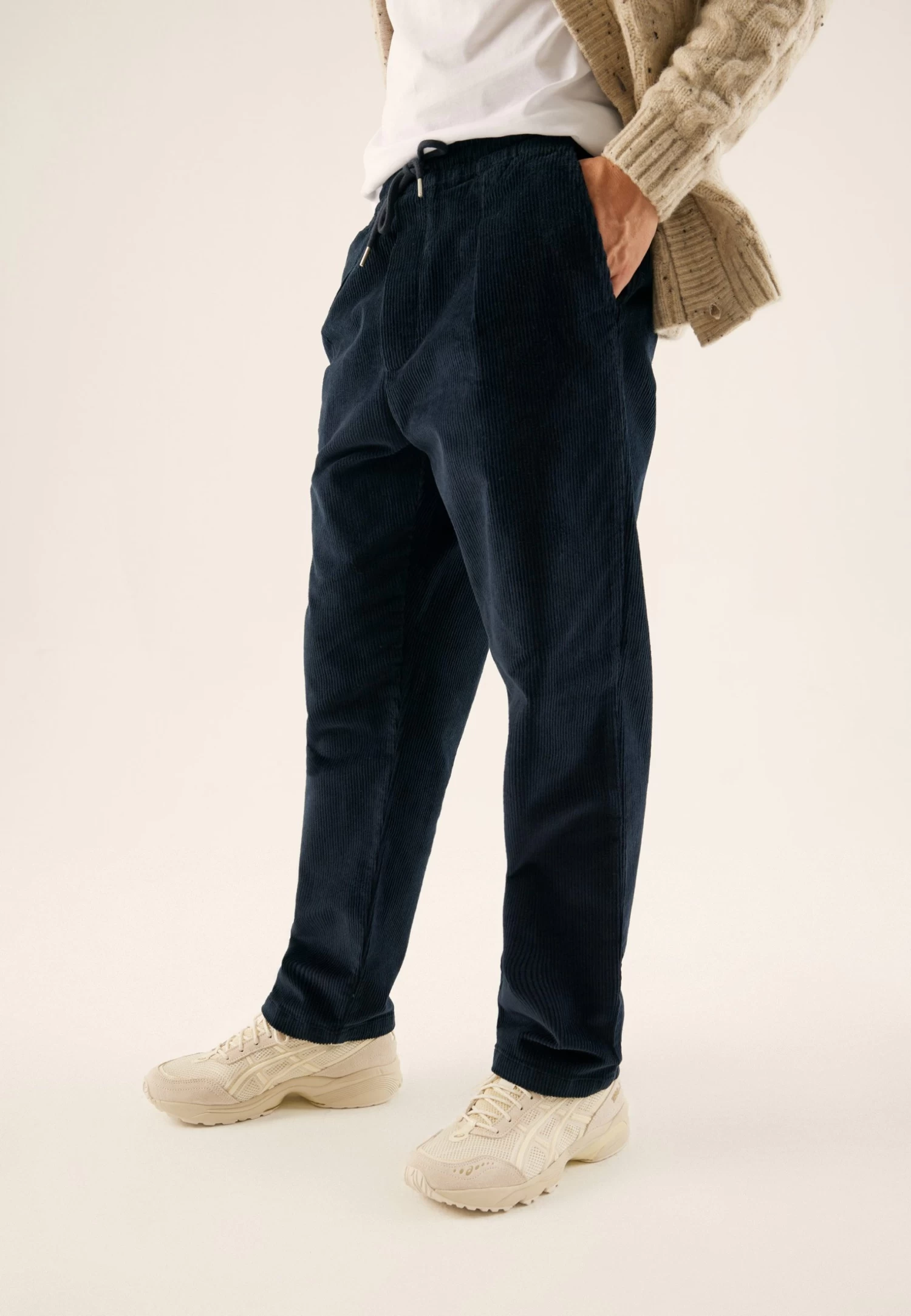 Pier One CorduroyPantaloniDark Blue Uomo Pantaloni PI922E05I-K11 - immagine 4