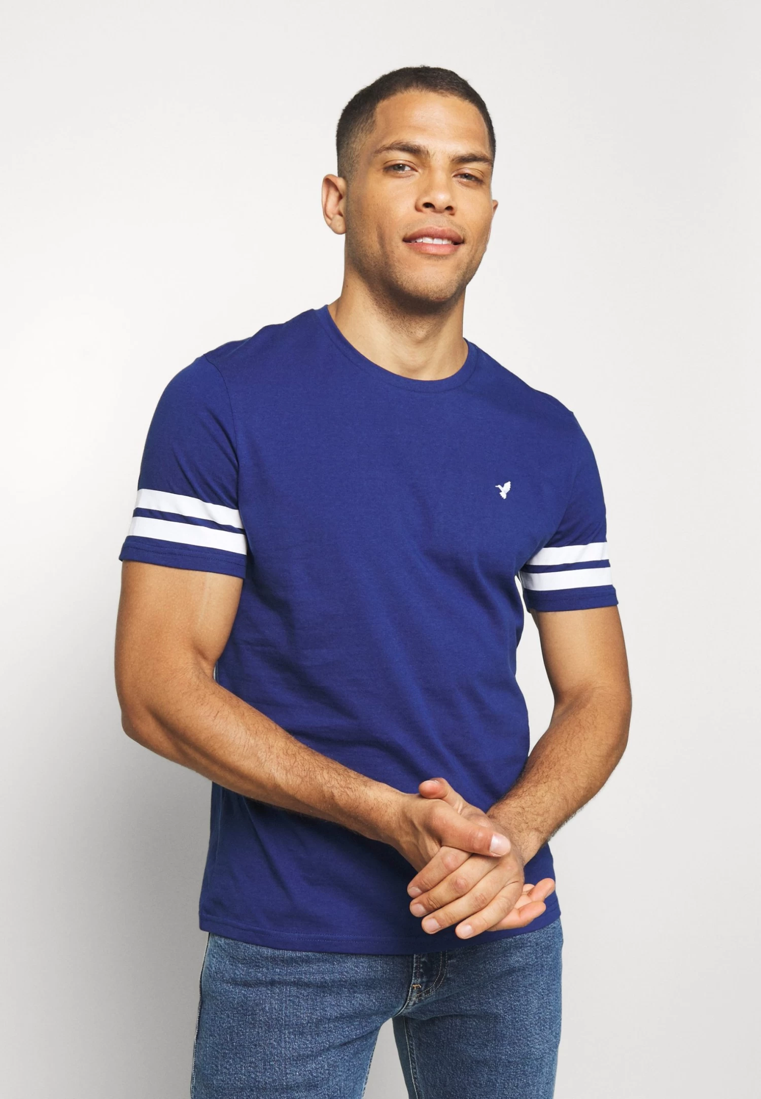 Pier One T-Shirt Con StampaBlue Uomo T-shirt E Polo PI922O0Q4-K11