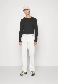 Pier One 2 PackMaglietta A Manica LungaBlack/Khaki Uomo T-shirt E Polo PI922O0GT-Q12