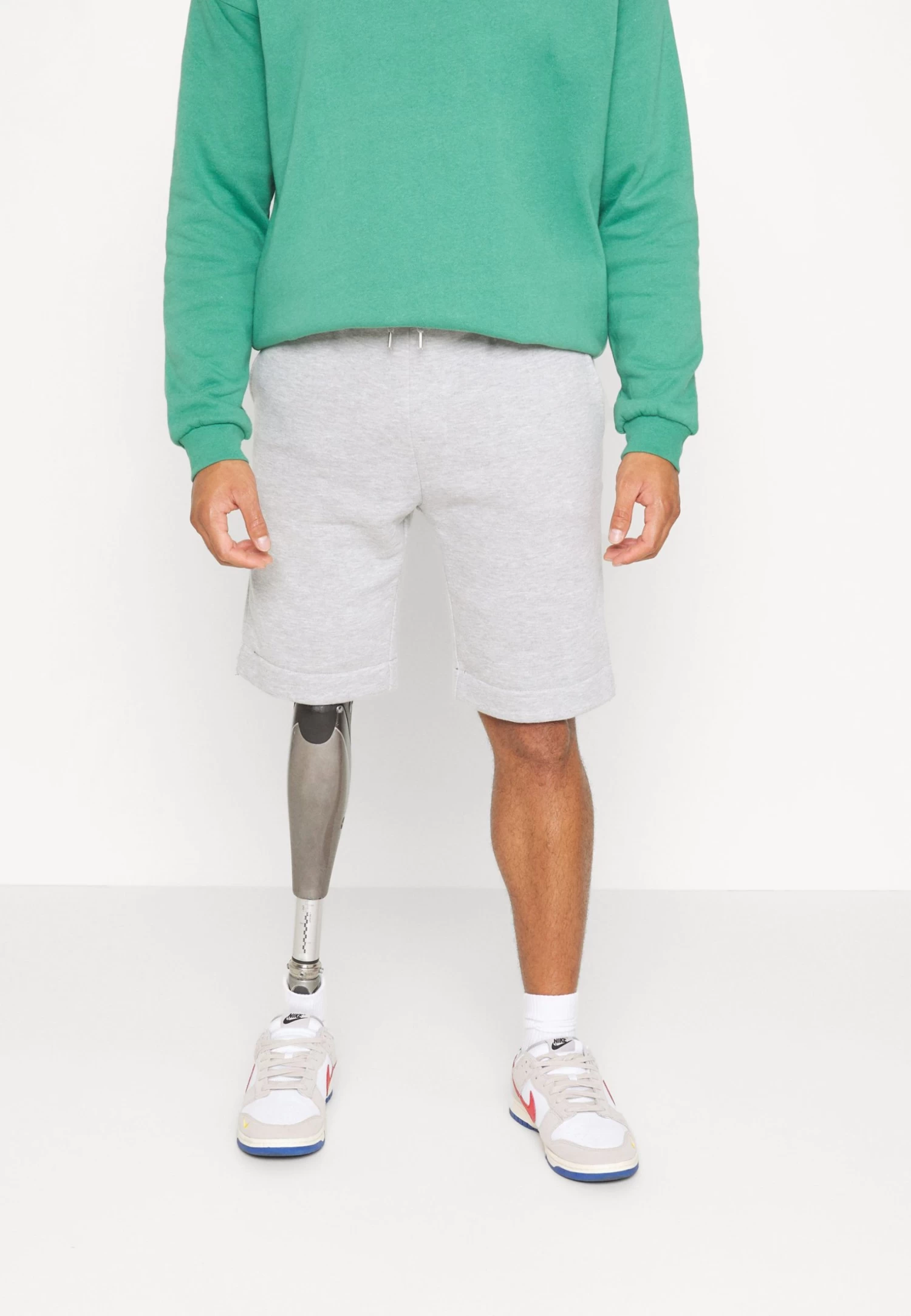 Pier One Pantaloni SportiviMottled Light Grey Uomo Pantaloni PI922E04R-C11 - immagine 7