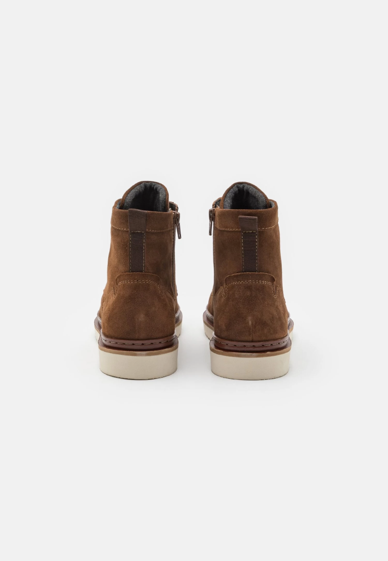 Pier One LeatherStivaletti StringatiBrown Uomo Stivaletti/Stivali PI912K0D7-O11 - immagine 3