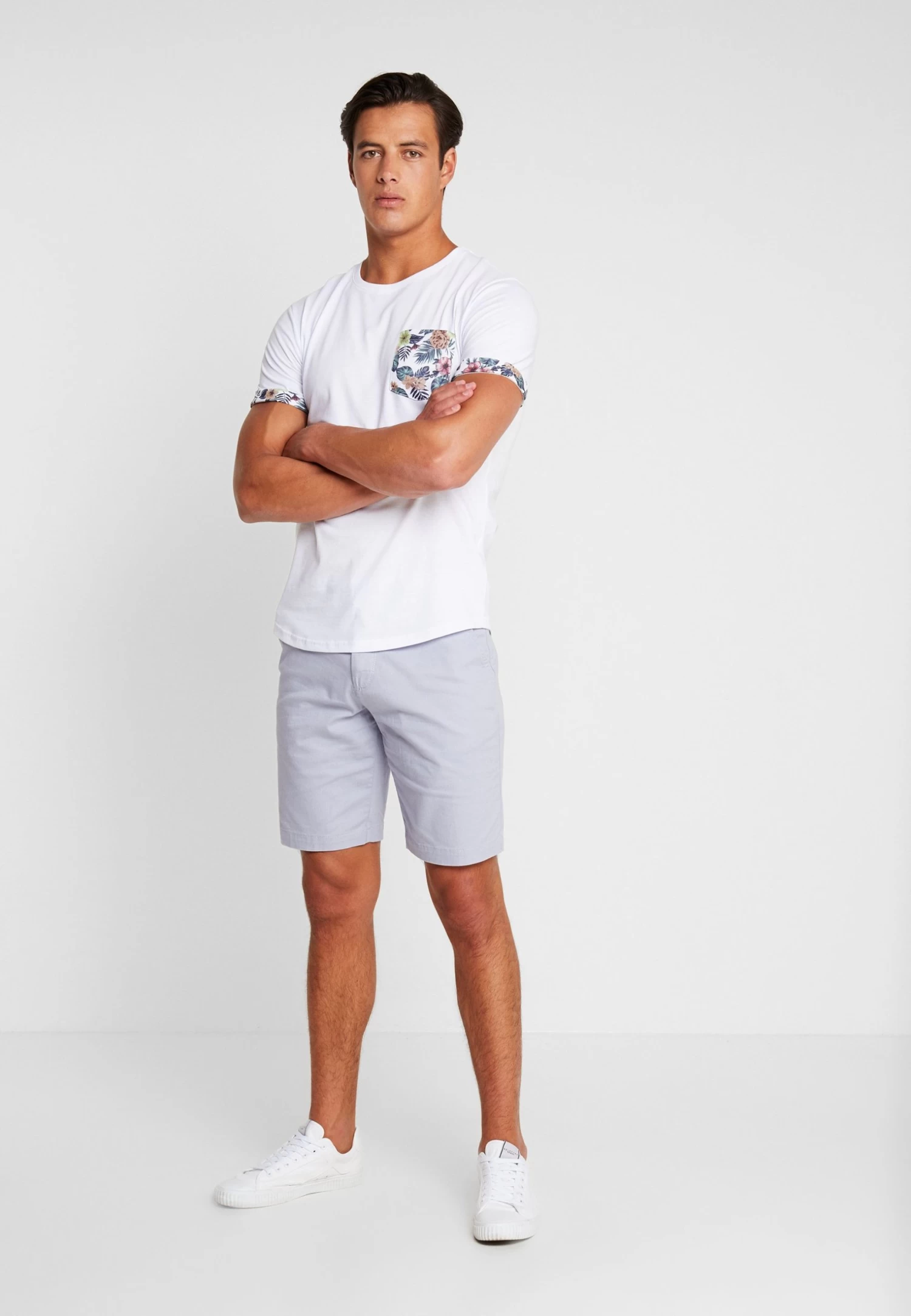 Pier One T-Shirt Con StampaWhite Uomo T-shirt E Polo PI922O0BZ-A11 - immagine 2