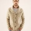 Pier One CardiganMottled Beige Uomo Maglieria PI922Q0BS-B11