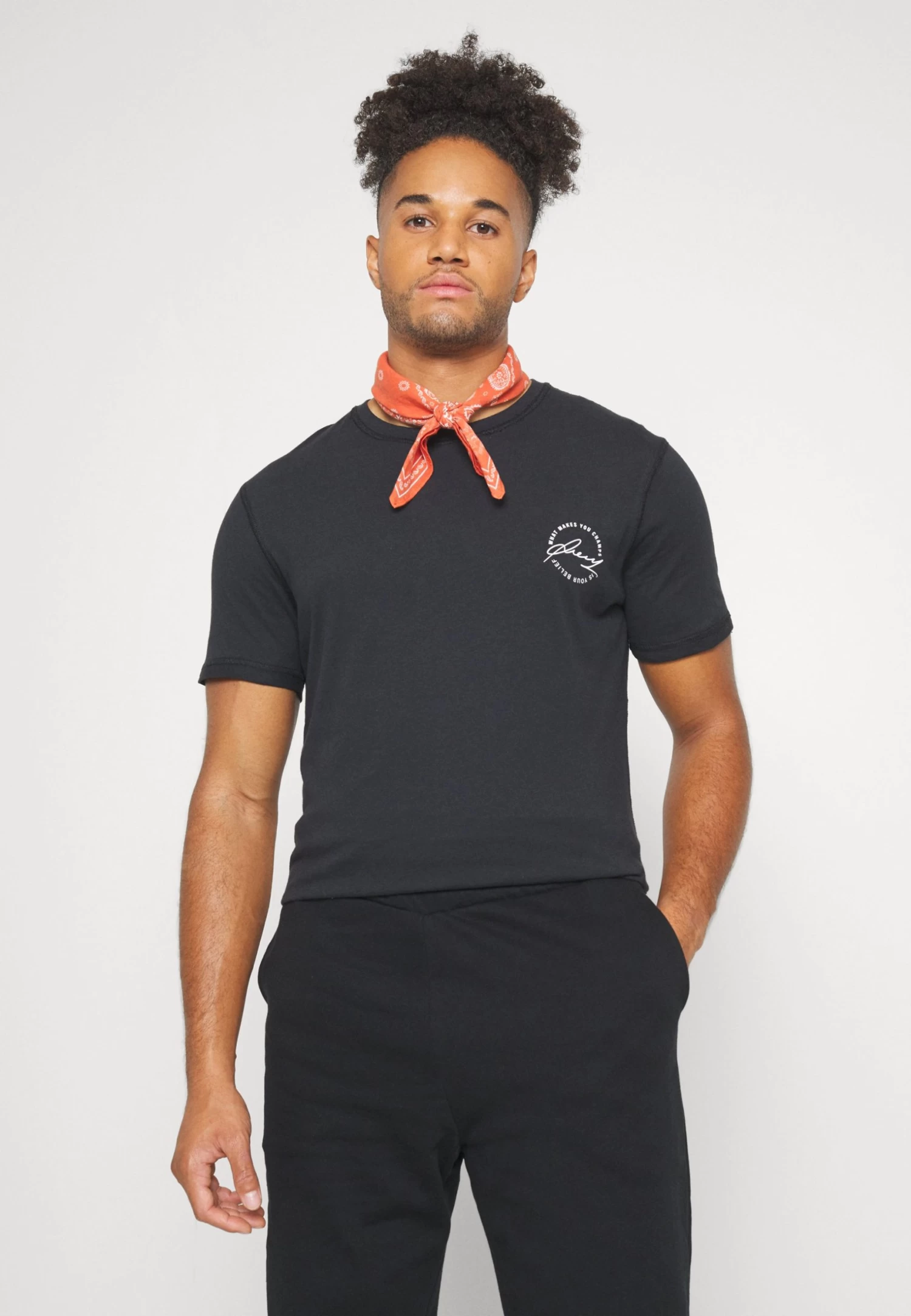 Pier One T-Shirt Con StampaBlack Uomo T-shirt E Polo PI922O0WG-Q11 - immagine 6