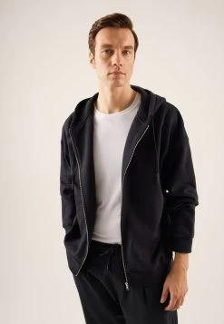 Pier One Felpa Con ZipBlack Uomo Maglieria E Felpe PI922S0HE-Q11