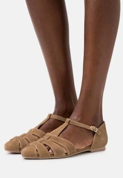 Pier One Leather Ballerine Con CinturinoBeige Donna Ballerine PI911A0GQ-B11