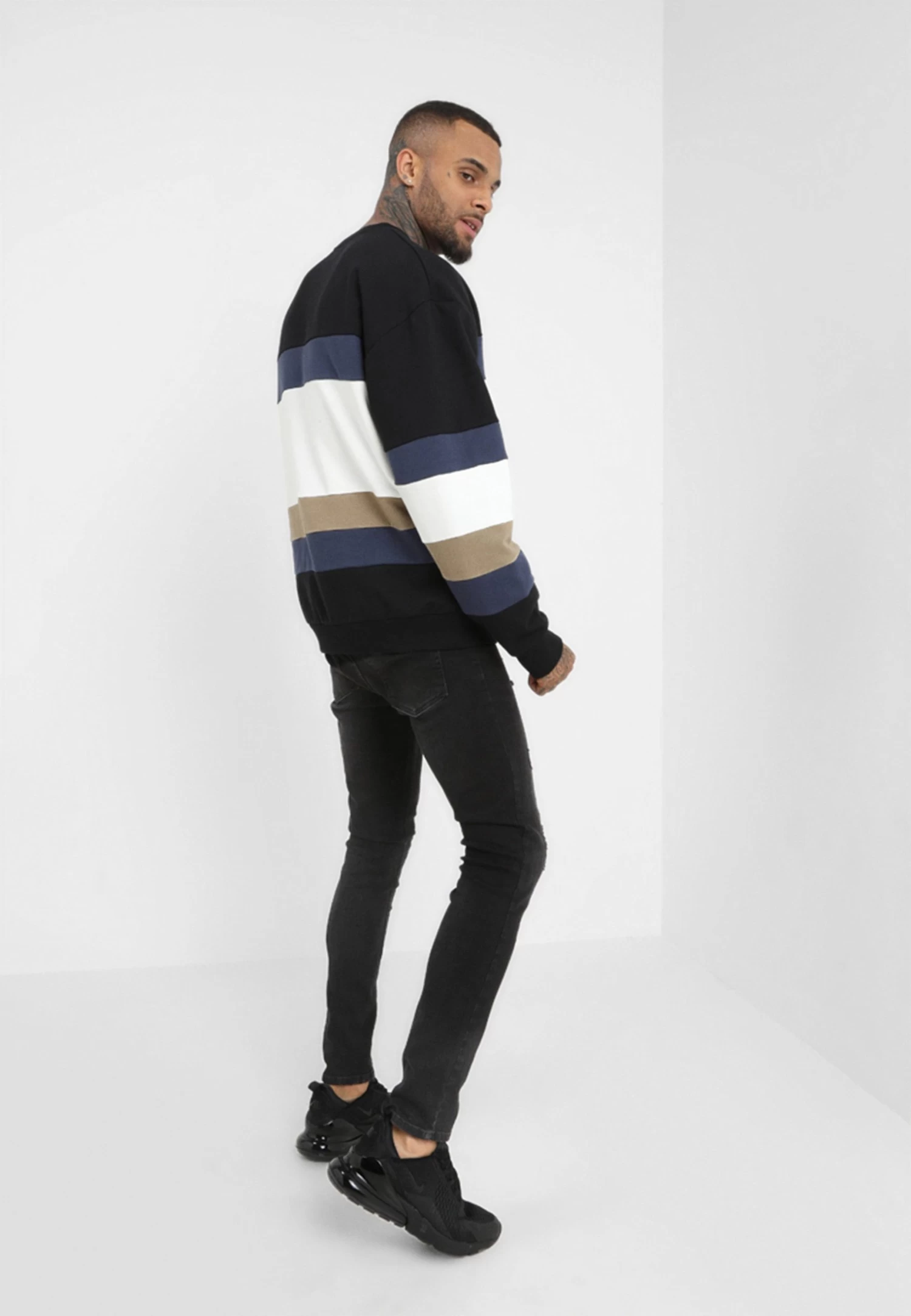 Pier One Jeans Skinny FitBlack Denim Uomo Jeans YO122G03X-Q11 - immagine 3