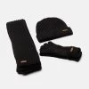Pier One SetSciarpaBlack Uomo Cappellie Berretti PI952G01R-Q11