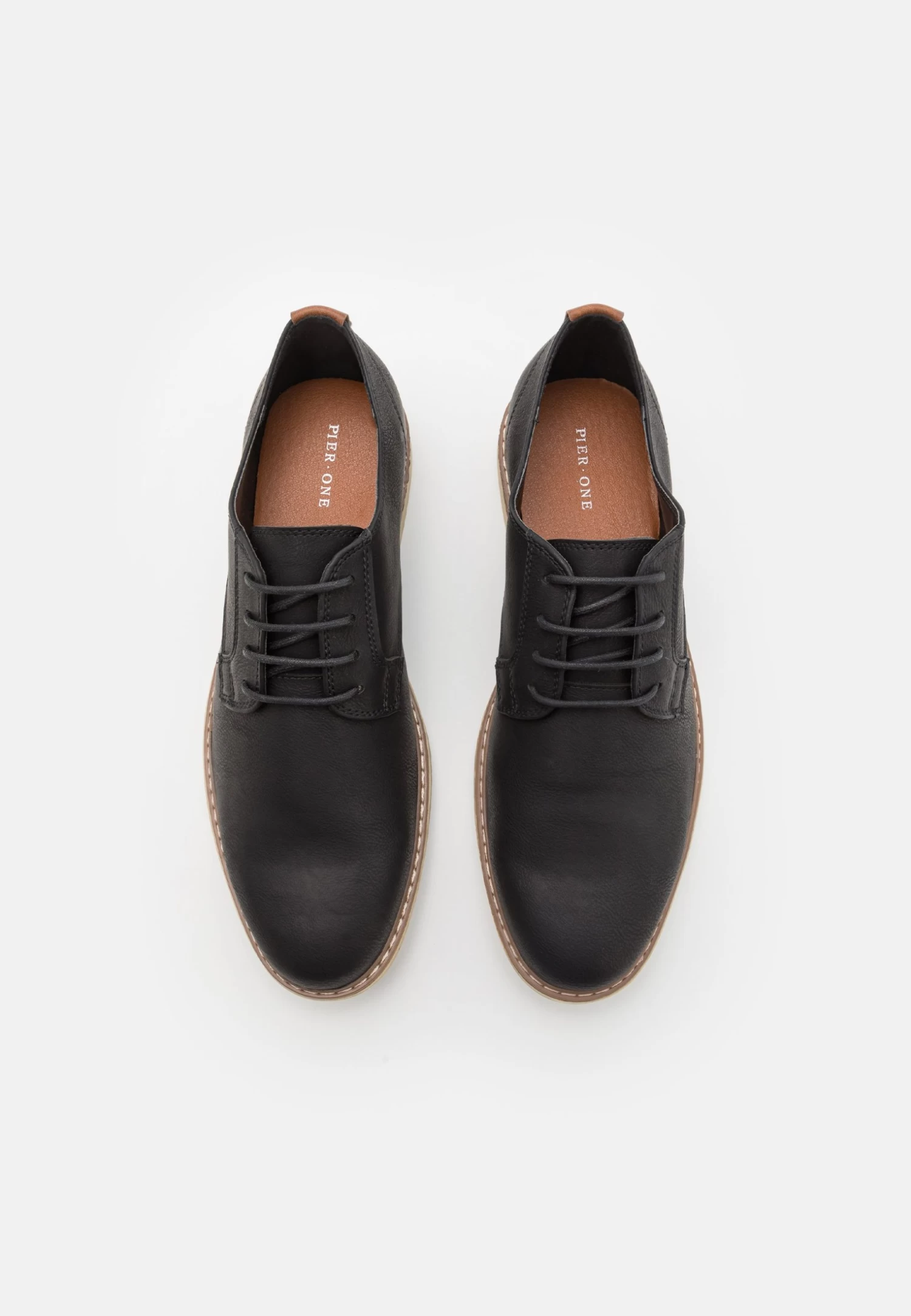 Pier One UnisexStringateBlack Donna Scarpe Piatte PI915M008-Q11 - immagine 4