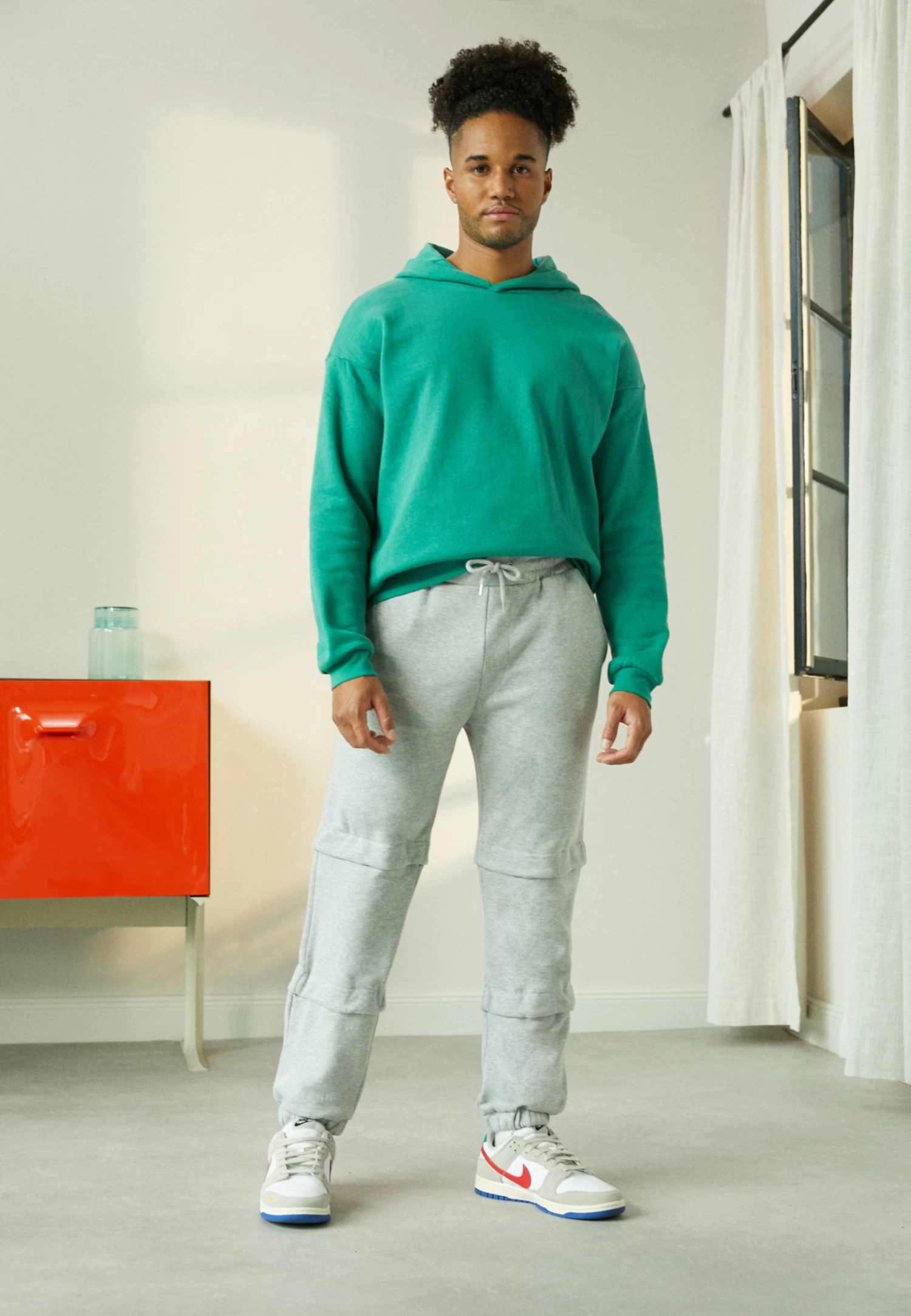 Pier One Pantaloni SportiviMottled Light Grey Uomo Pantaloni PI922E04R-C11 - immagine 2