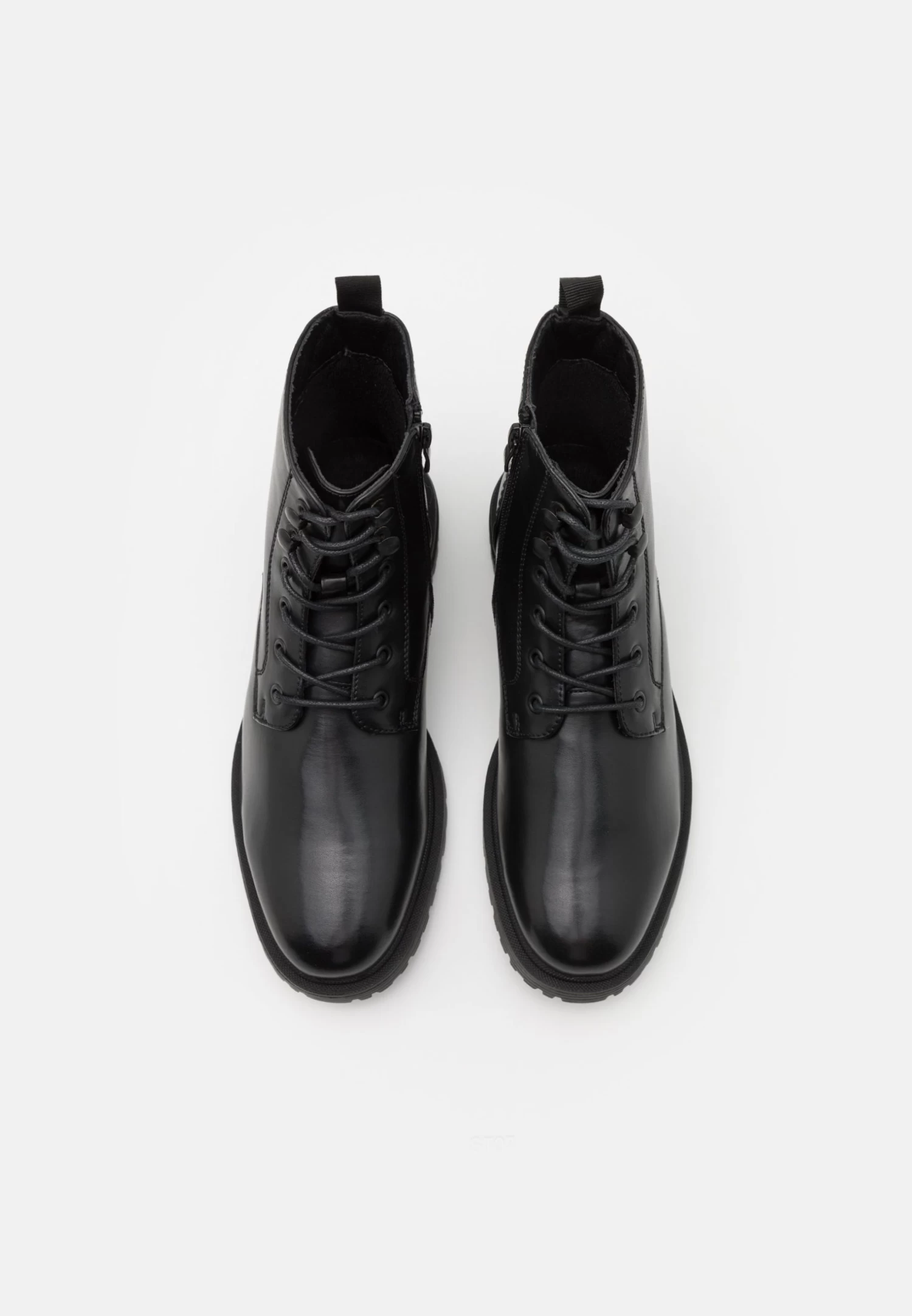 Pier One Stivaletti StringatiBlack Uomo Stivaletti/Stivali PI912K0B9-Q11 - immagine 4