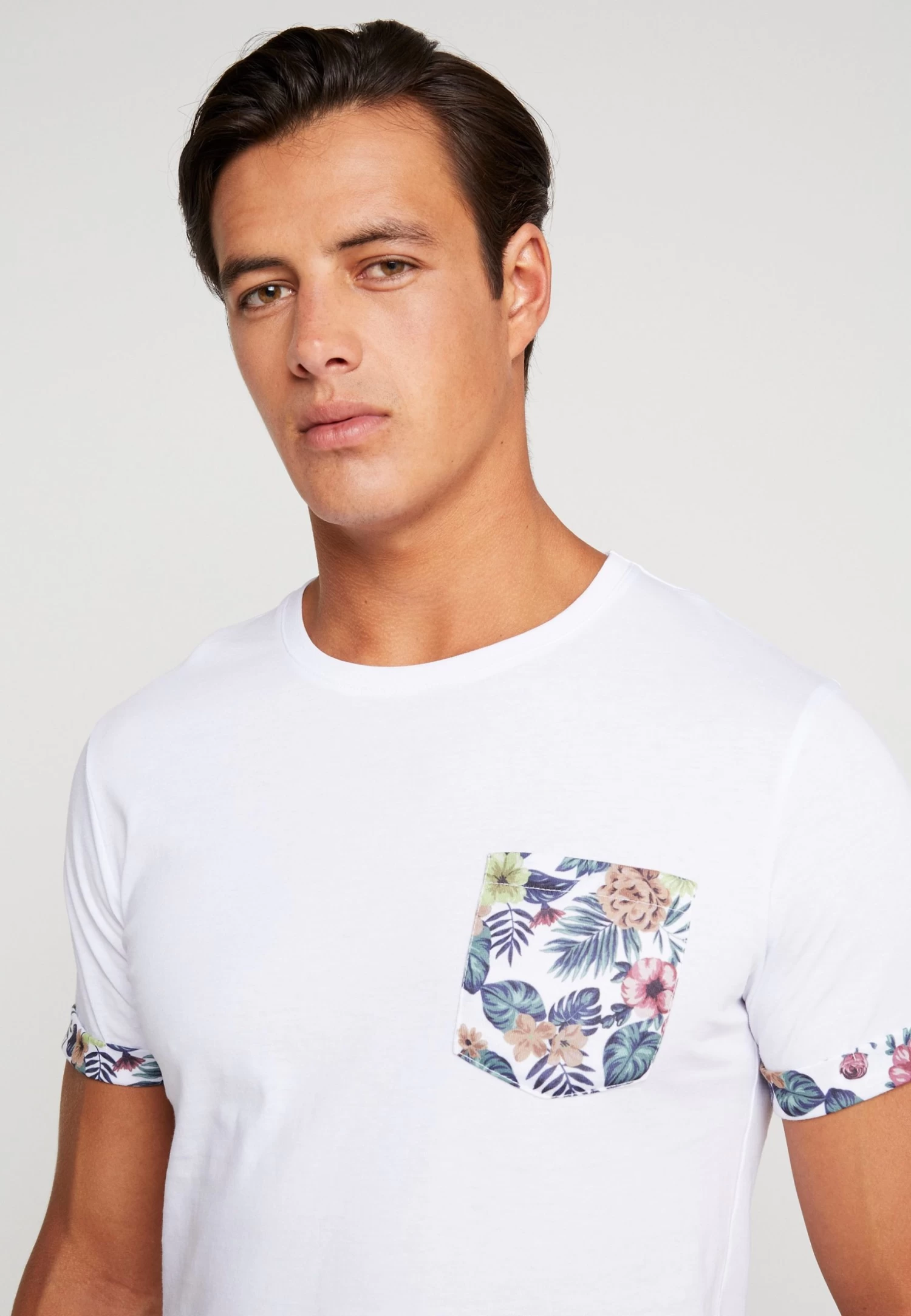 Pier One T-Shirt Con StampaWhite Uomo T-shirt E Polo PI922O0BZ-A11 - immagine 4
