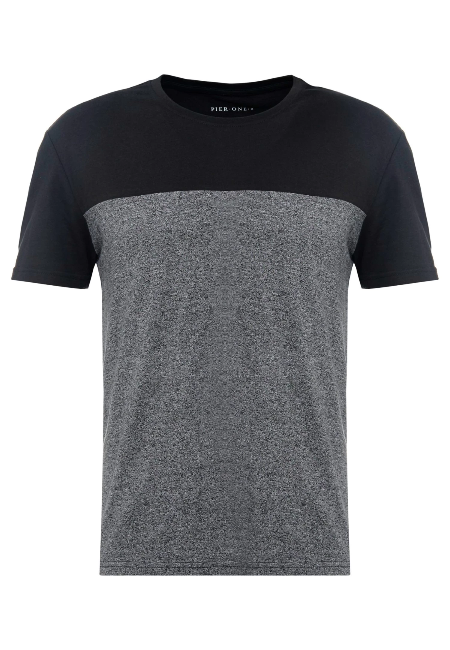 Pier One T-Shirt Con StampaBlack Uomo T-shirt E Polo PI922O0GX-Q11 - immagine 4
