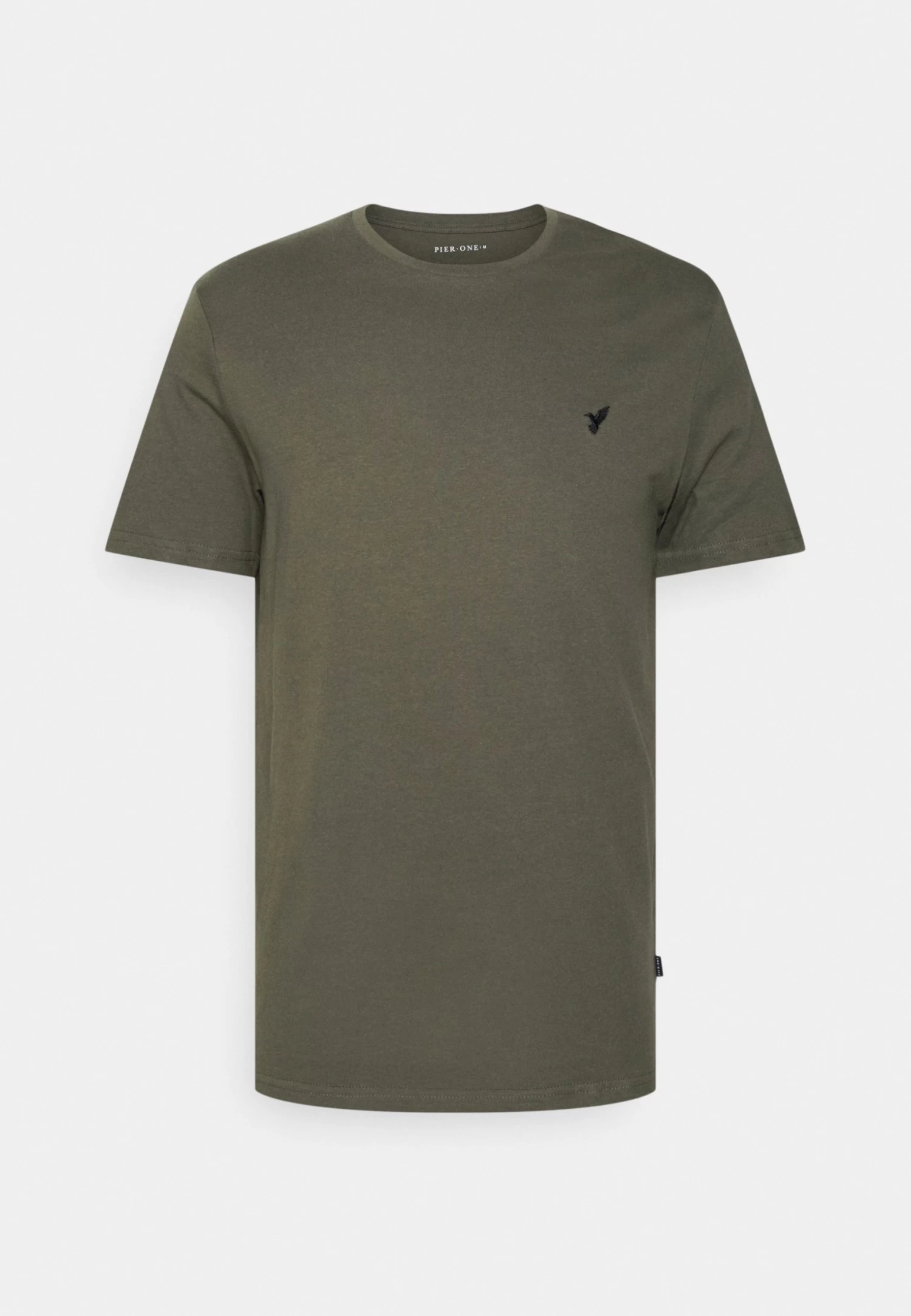 Pier One Unisex 5 PackT-Shirt BasicWhite/Brown/Dark Blue Donna T-shirt E Top PI921001I-A11 - immagine 4