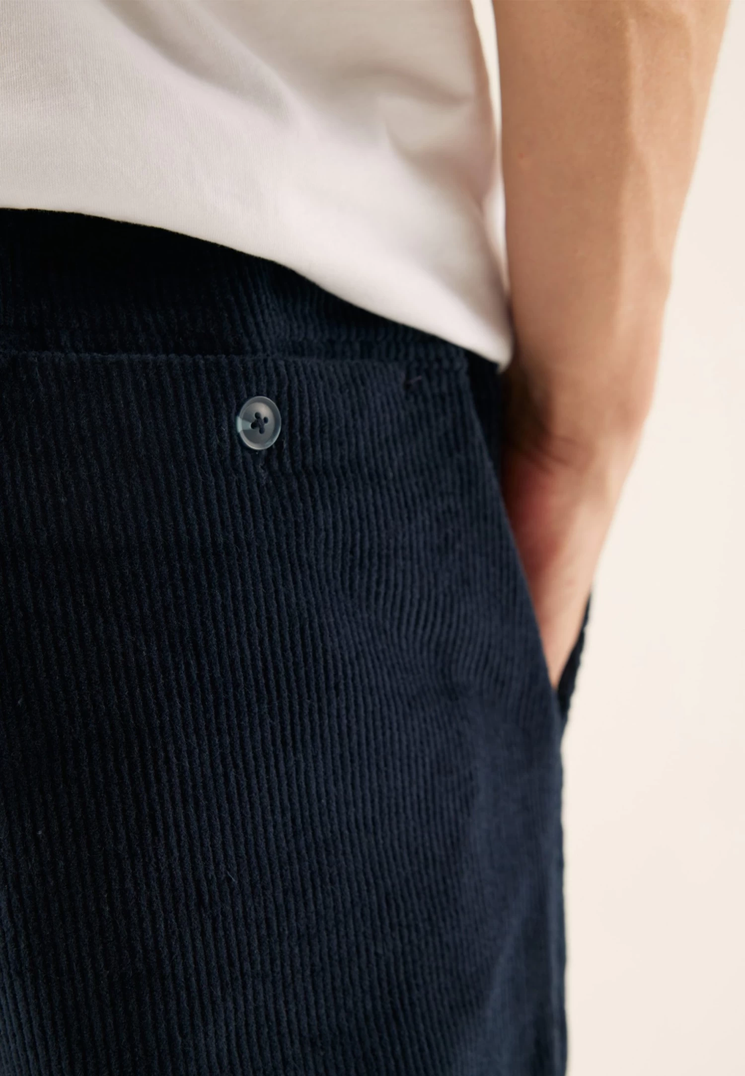 Pier One CorduroyPantaloniDark Blue Uomo Pantaloni PI922E05I-K11 - immagine 5