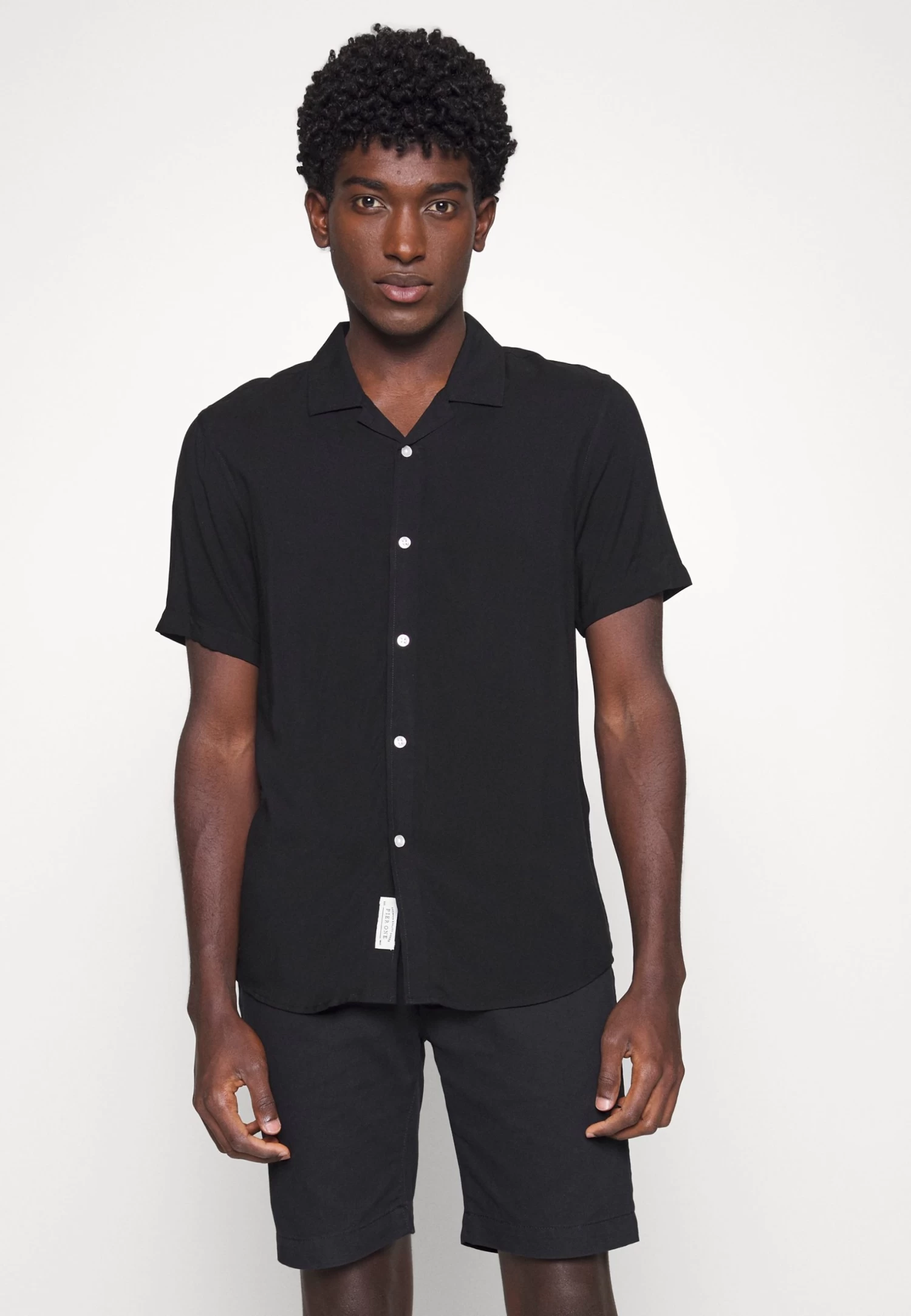 Pier One 2 PackCamiciaBlack/White Uomo Camicie PI922D0CS-Q11 - immagine 6