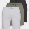 Pier One 3 PackPantaloni Del PigiamaBlack/Mottled Grey/Khaki Uomo Per La Notte PI982L00N-Q11