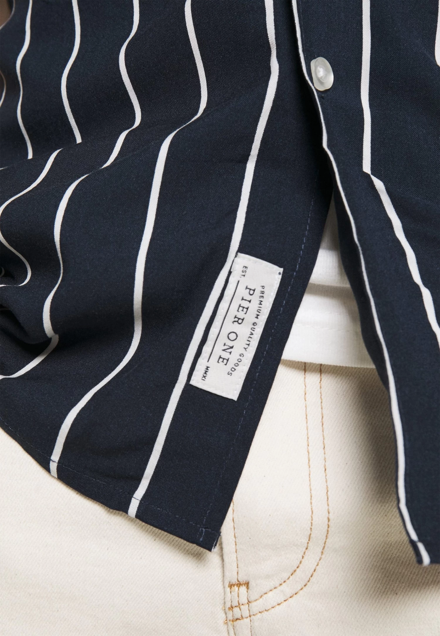 Pier One CamiciaDark Blue Uomo Camicie PI922D0BP-K11 - immagine 6