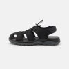 Pier One Leather - Sandali Da Trekking - Black