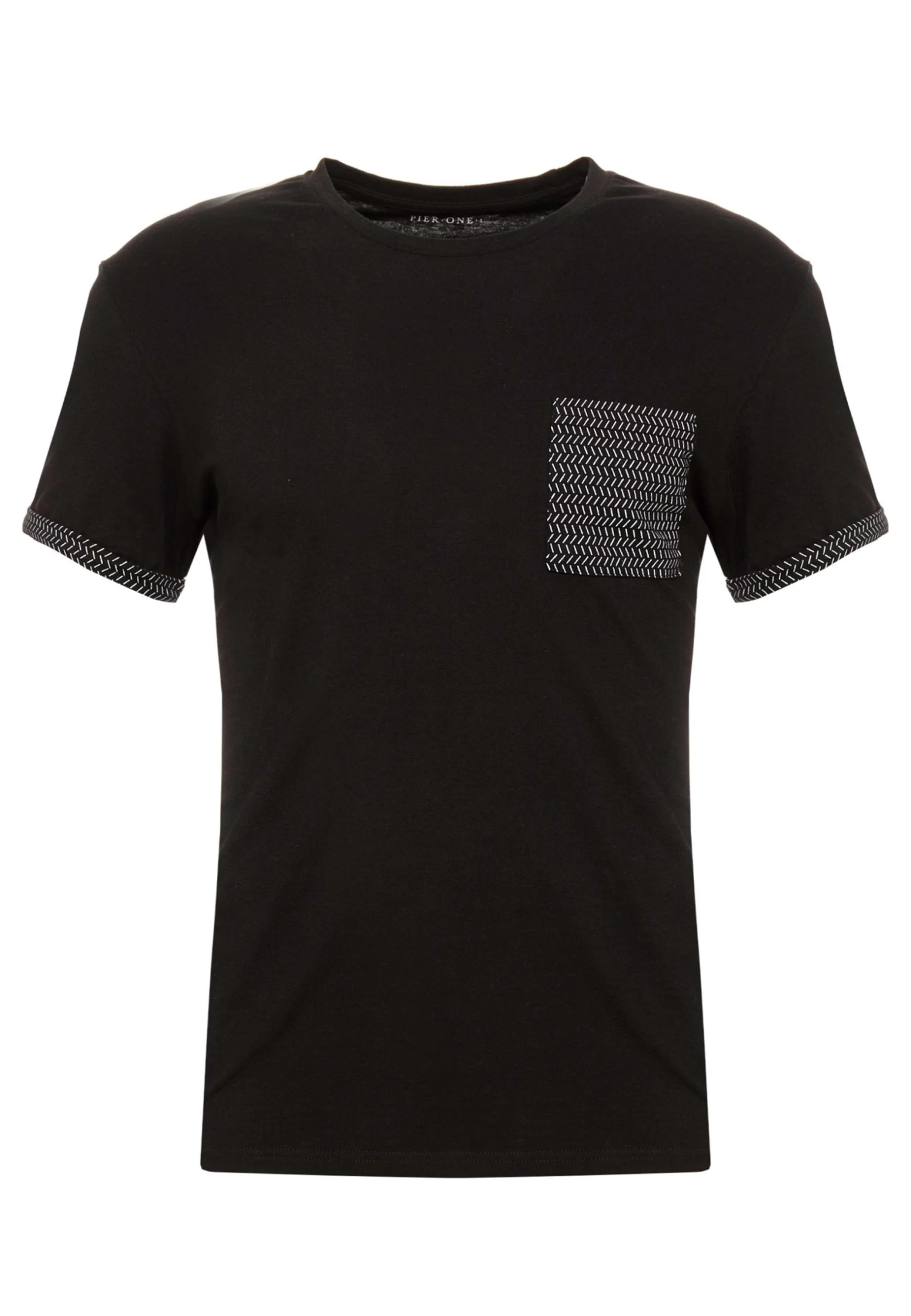 Pier One T-Shirt Con StampaBlack Uomo T-shirt E Polo PI922O09D-M11 - immagine 5