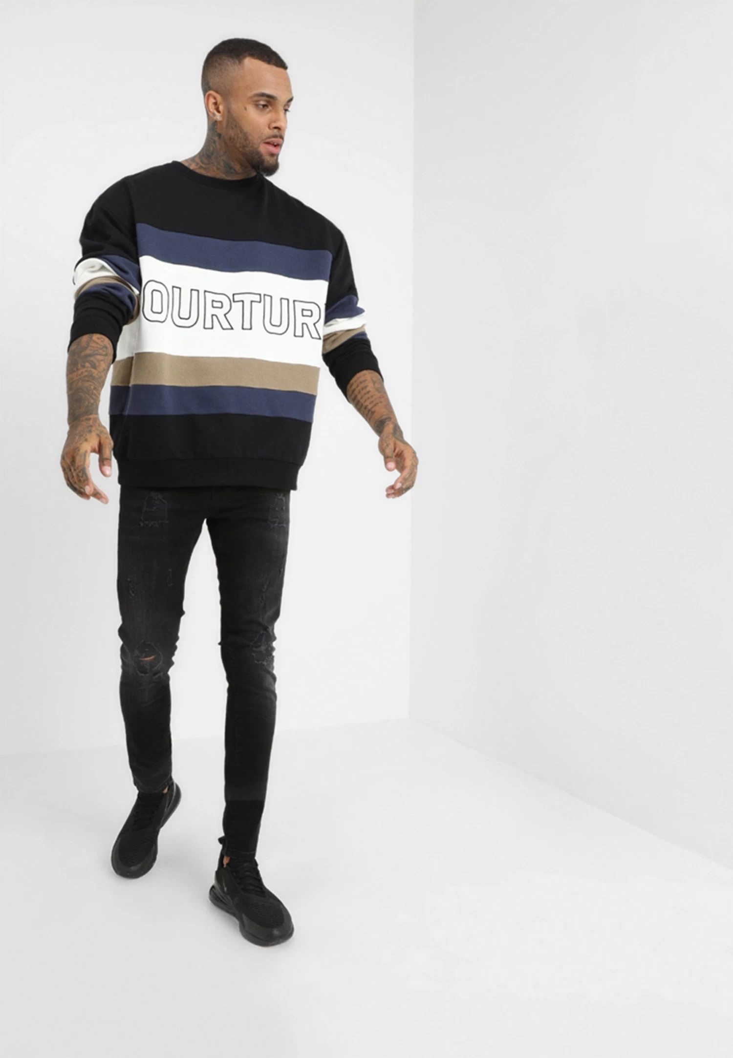 Pier One Jeans Skinny FitBlack Denim Uomo Jeans YO122G03X-Q11 - immagine 2