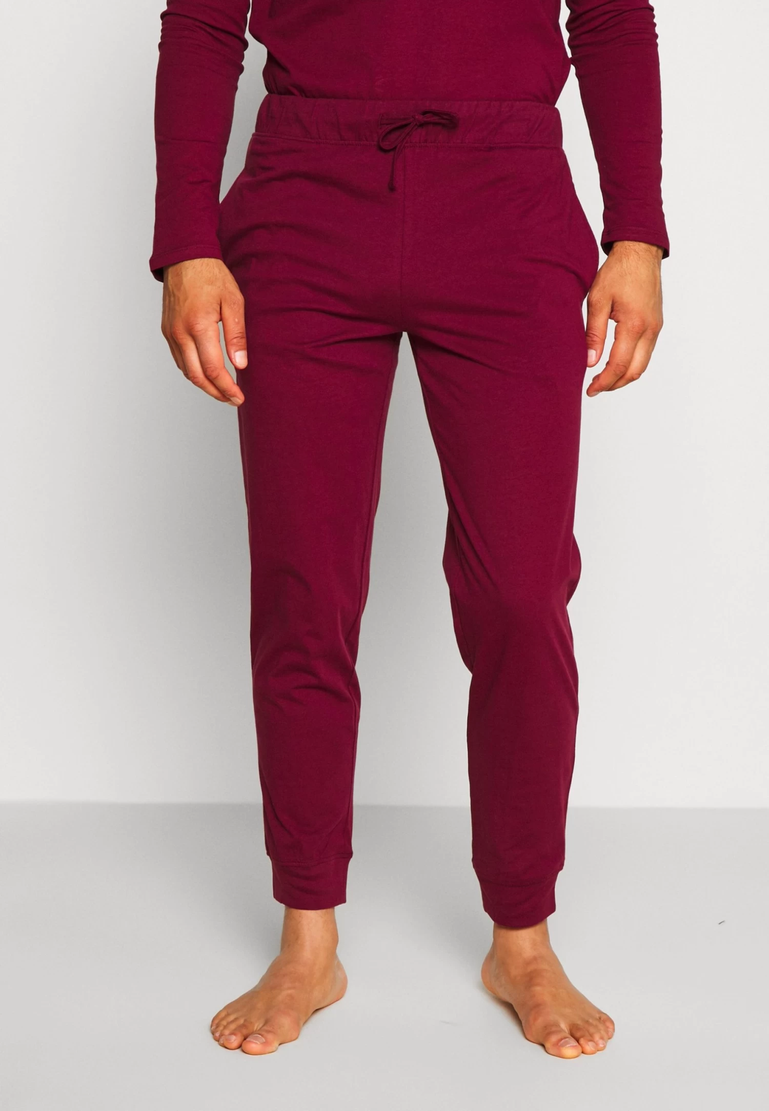 Pier One 2 PackPantaloni Del PigiamaDark Blue/Bordeaux Uomo Per La Notte PI982L00I-K11 - immagine 2