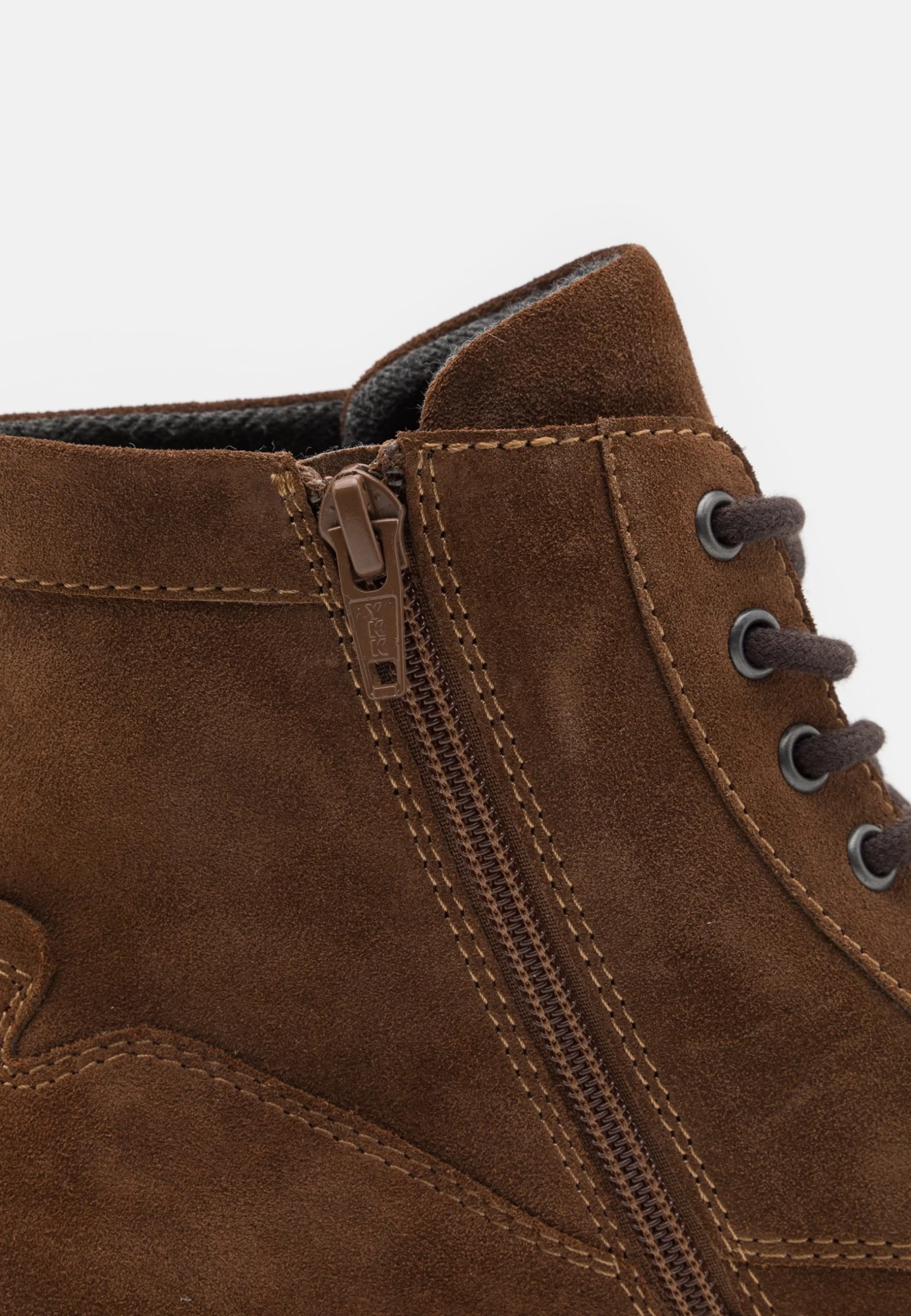 Pier One LeatherStivaletti StringatiBrown Uomo Stivaletti/Stivali PI912K0D7-O11 - immagine 6