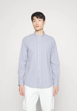 Pier One Muscle Fit Stand- Camicia - Blue