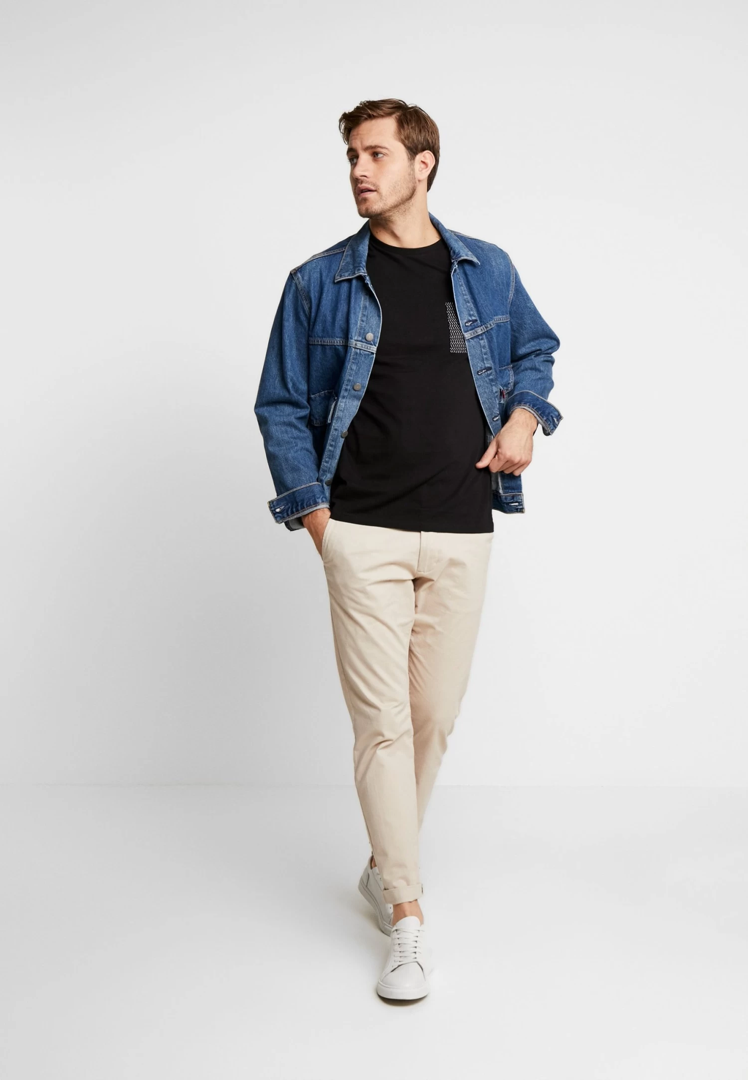 Pier One T-Shirt Con StampaBlack Uomo T-shirt E Polo PI922O09D-M11 - immagine 2