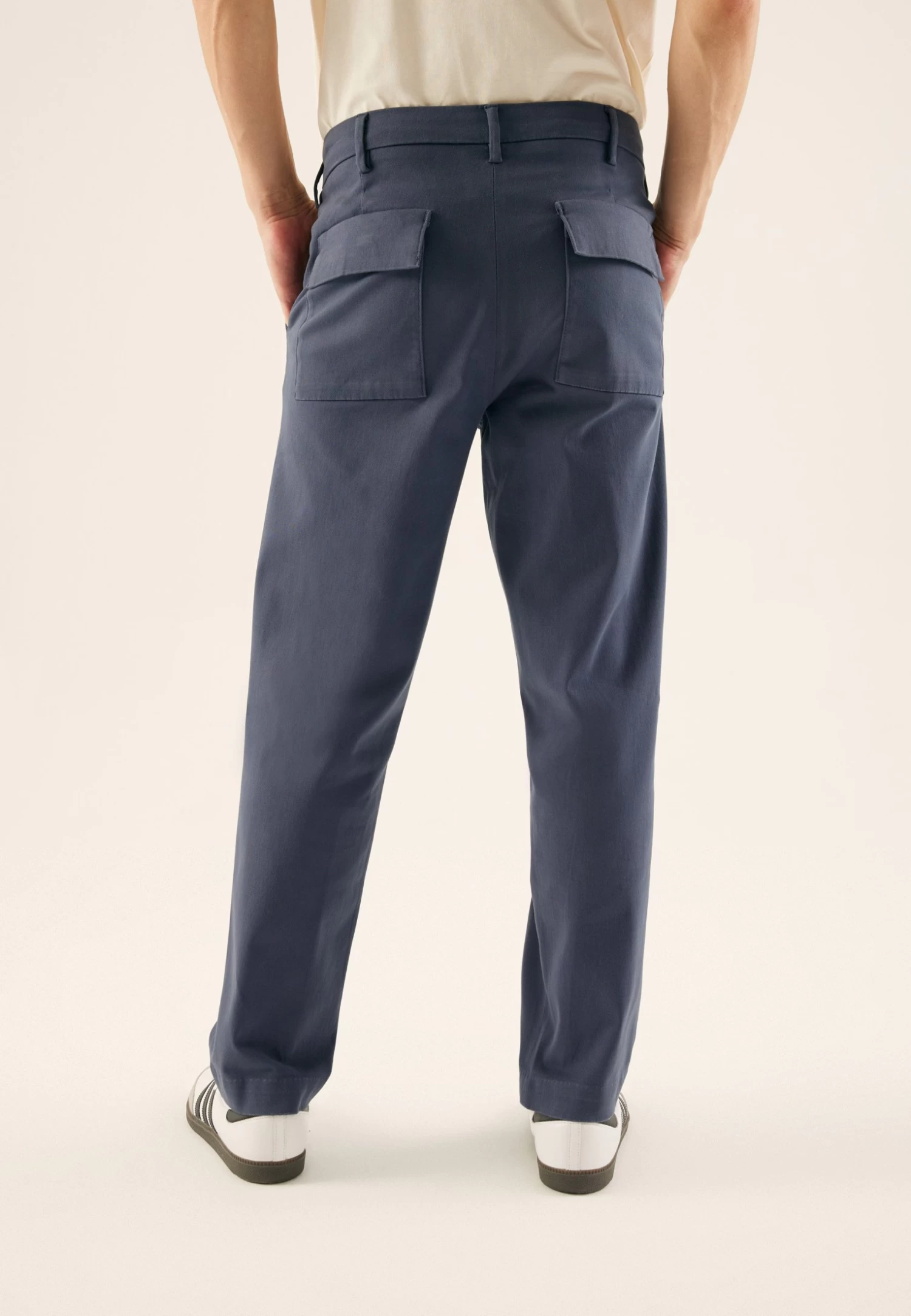 Pier One ChinoDark Blue Uomo Pantaloni PI922E05G-K11 - immagine 3