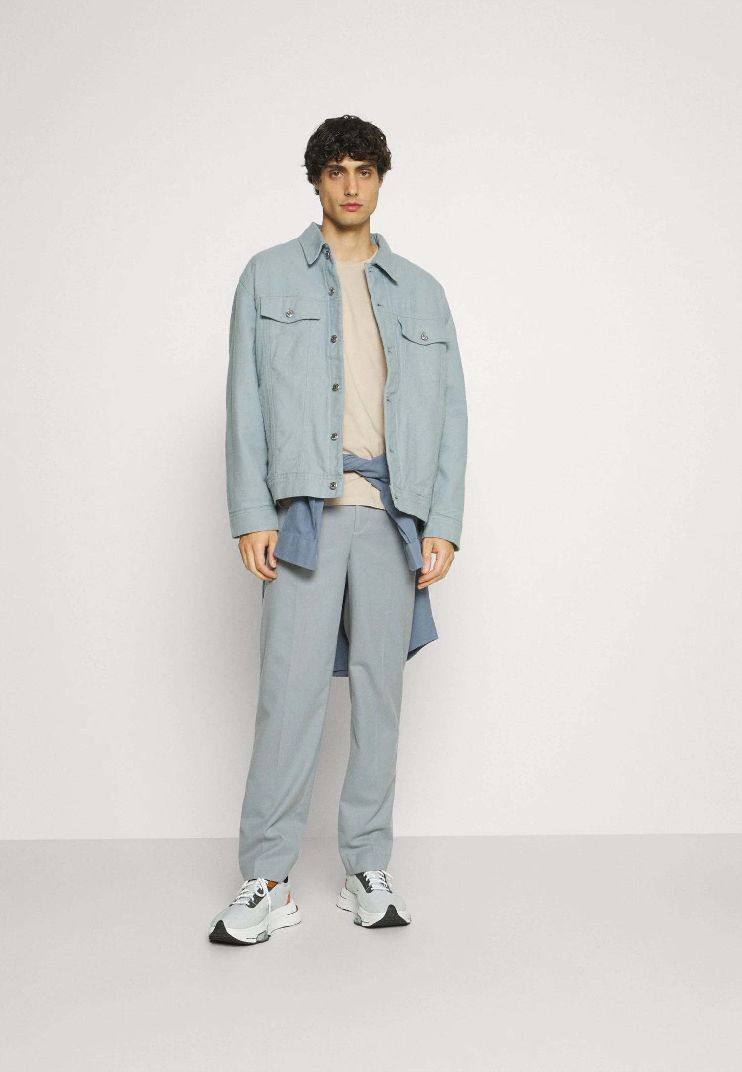 Pier One 5 PackT-Shirt BasicDark Grey/Dark Blue/Olive Uomo T-shirt E Polo PI922O0TV-C12