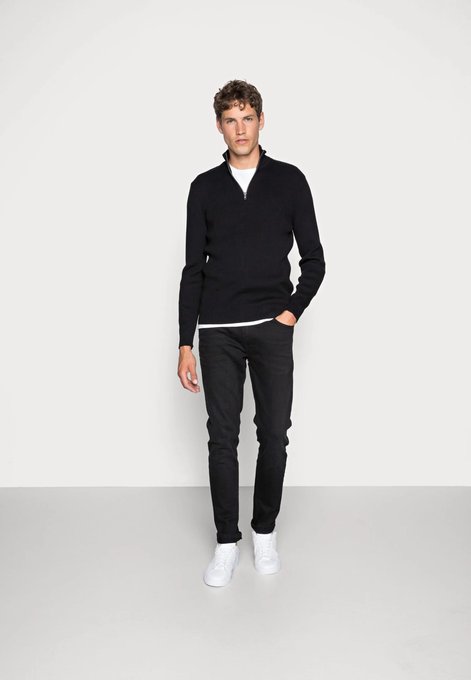 Pier One Jeans Skinny FitBlack Denim Uomo Jeans YO122G04G-Q12 - immagine 2