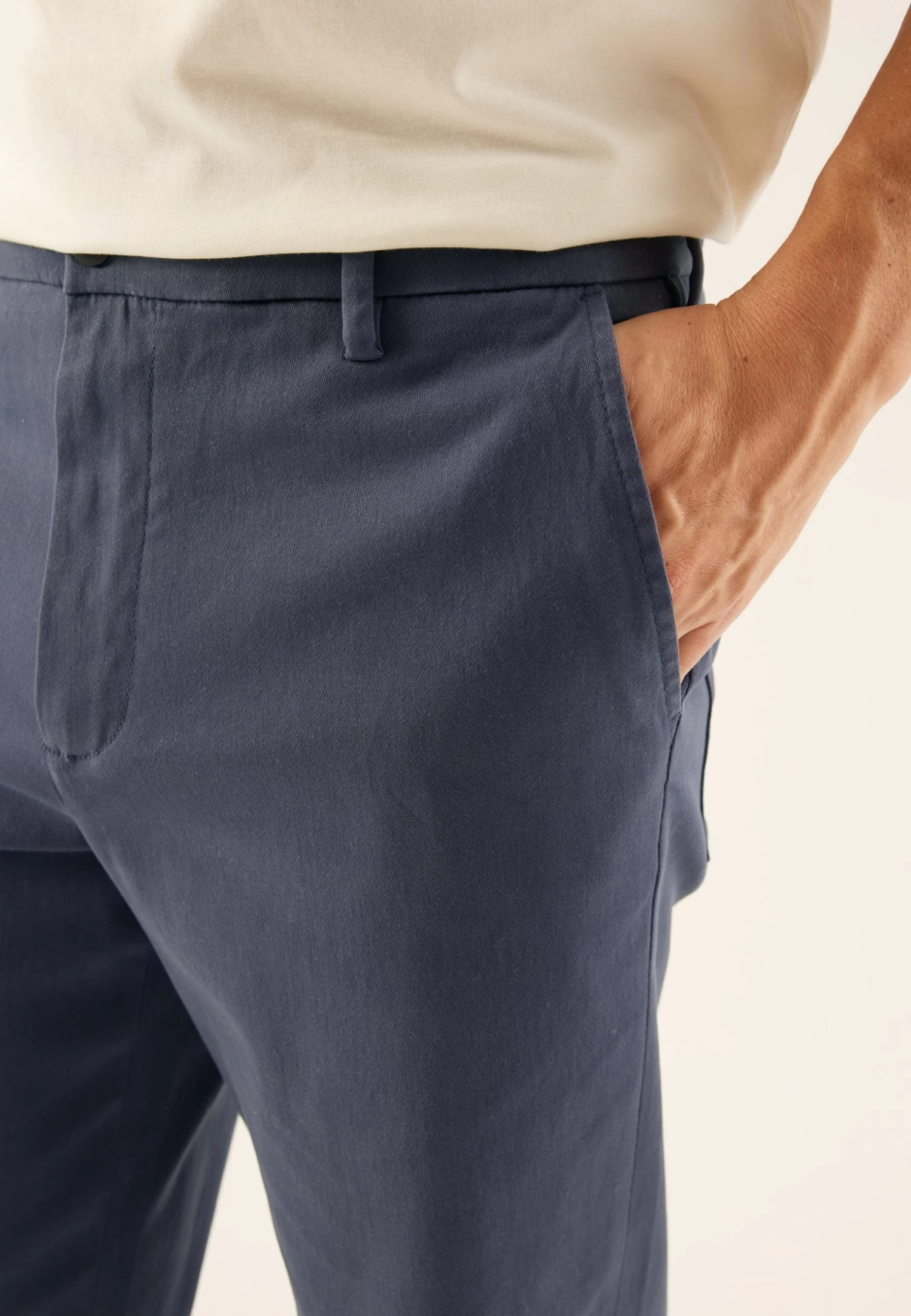 Pier One ChinoDark Blue Uomo Pantaloni PI922E05G-K11 - immagine 4