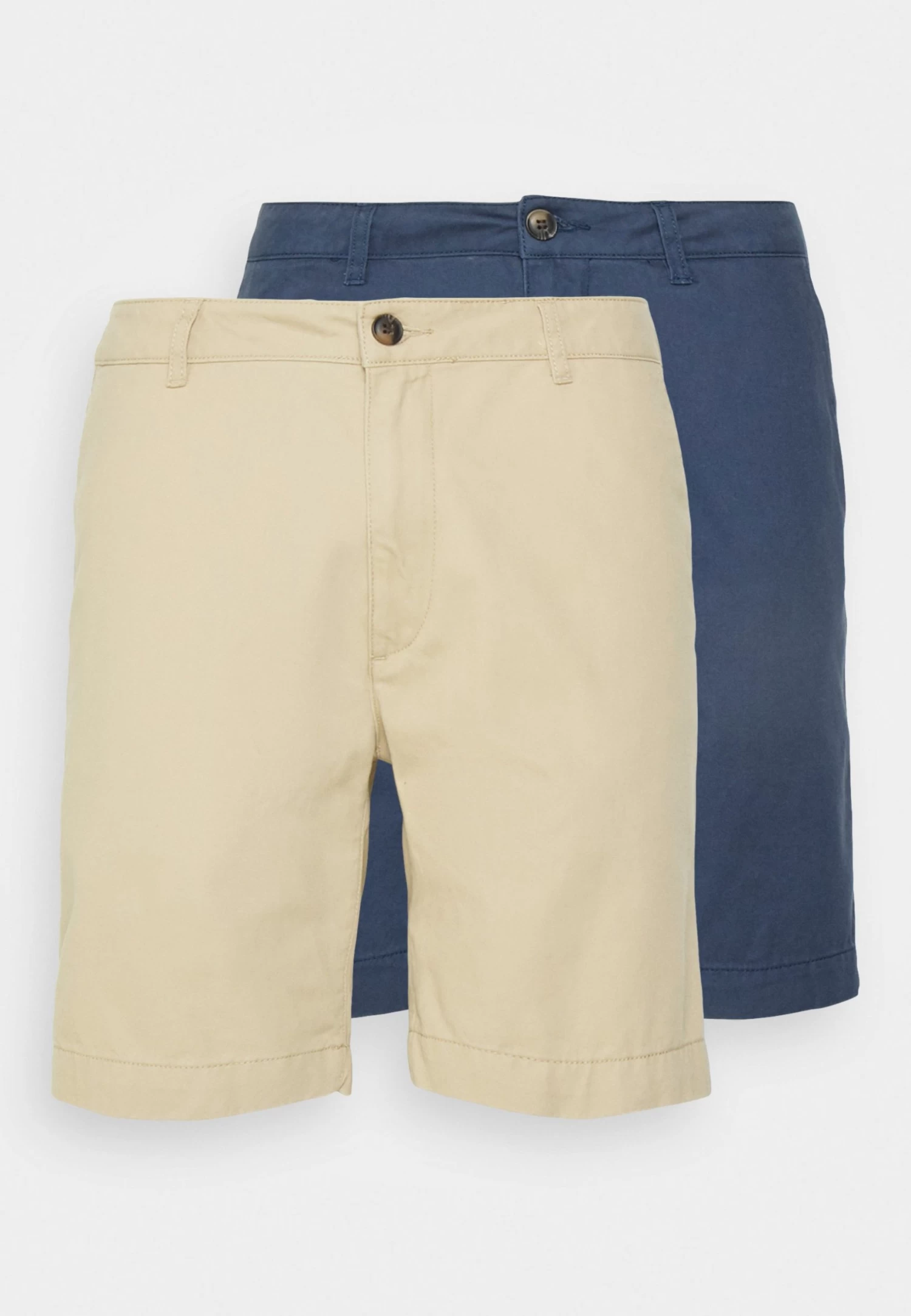Pier One 2 PackShorts Dark Blue/Tan Uomo Bermuda PI922F04R-K11 - immagine 10